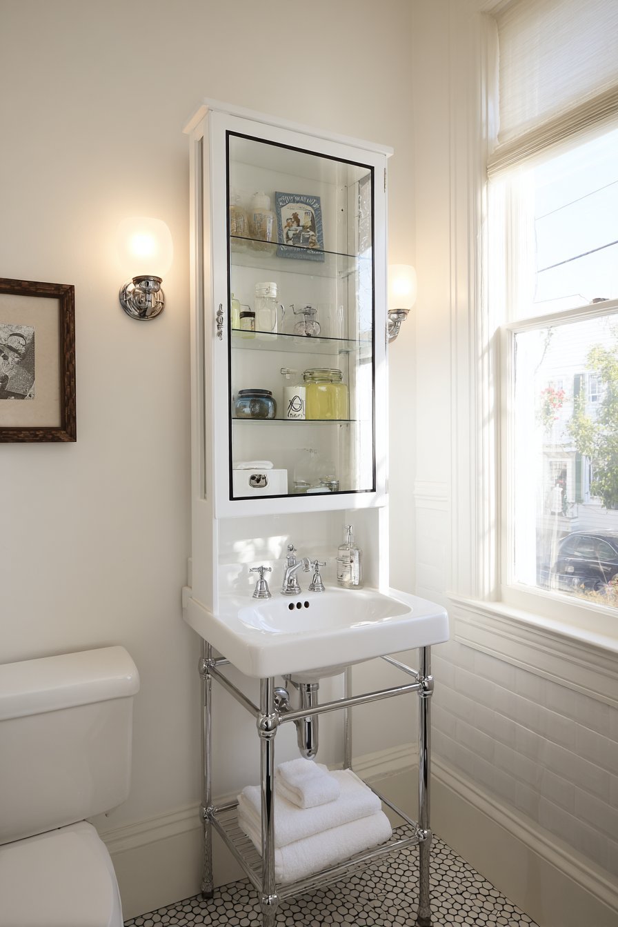 Vintage Medicine Cabinet Charm