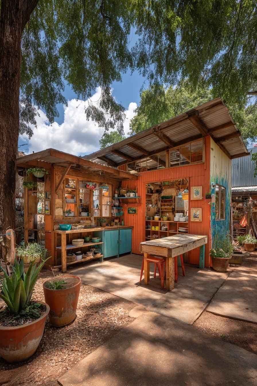 Outdoor Art Studio Workshop
