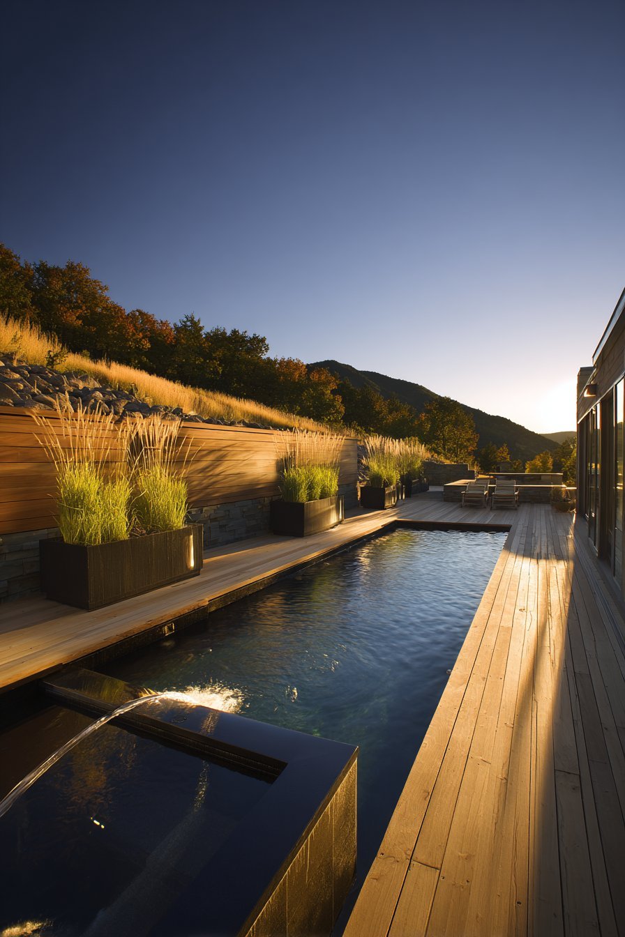 Perimeter Overflow Pool