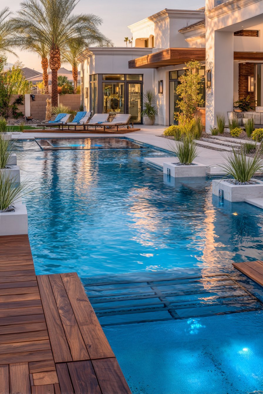 Perimeter Overflow Pool