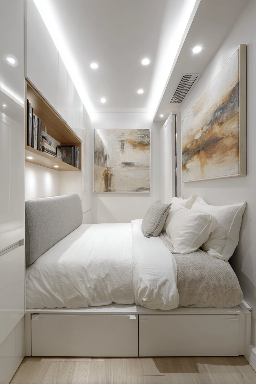 Built-In Alcove Sleeping Zone