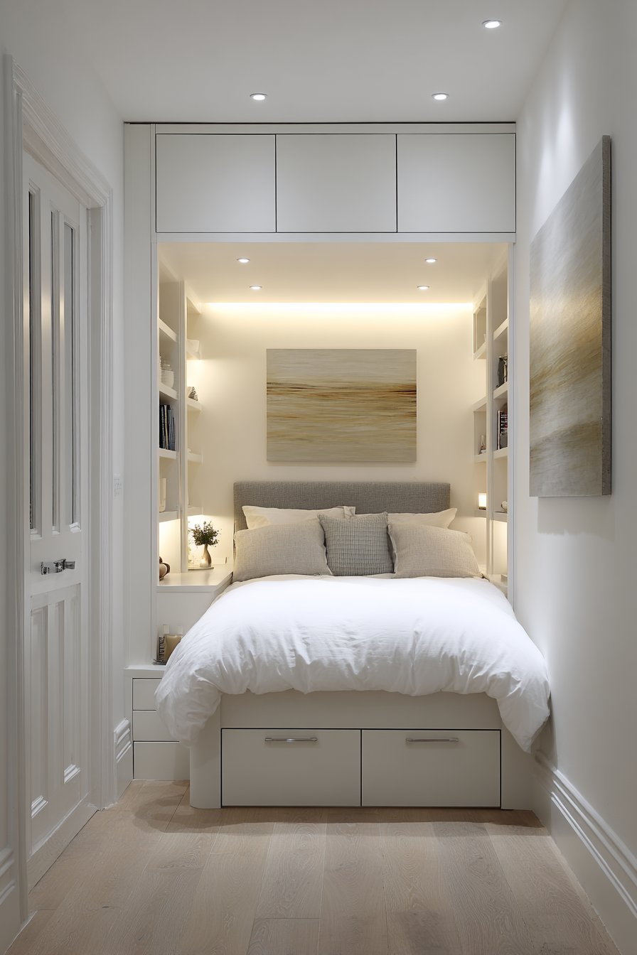 Built-In Alcove Sleeping Zone