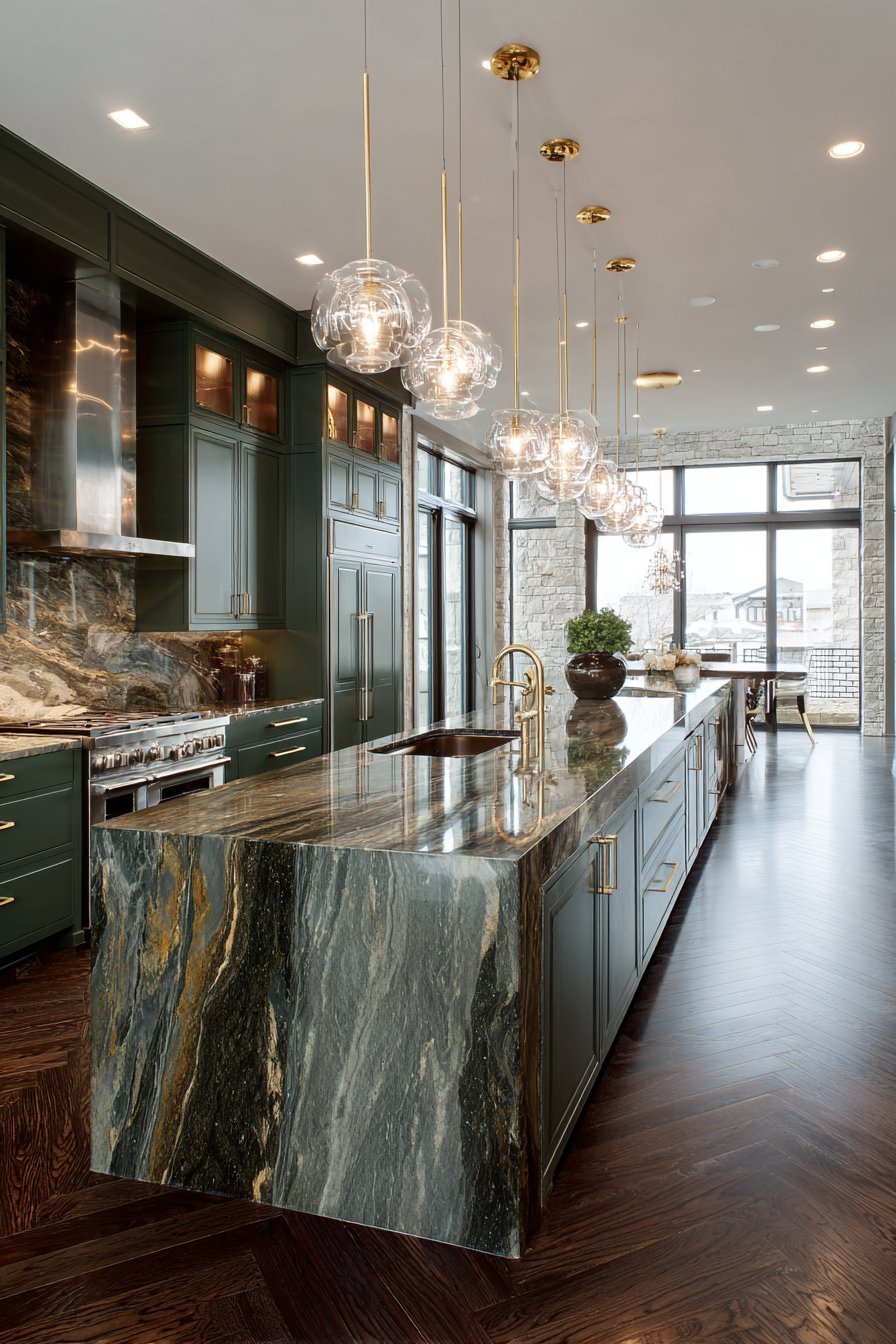 Luxe Forest Green Sophistication