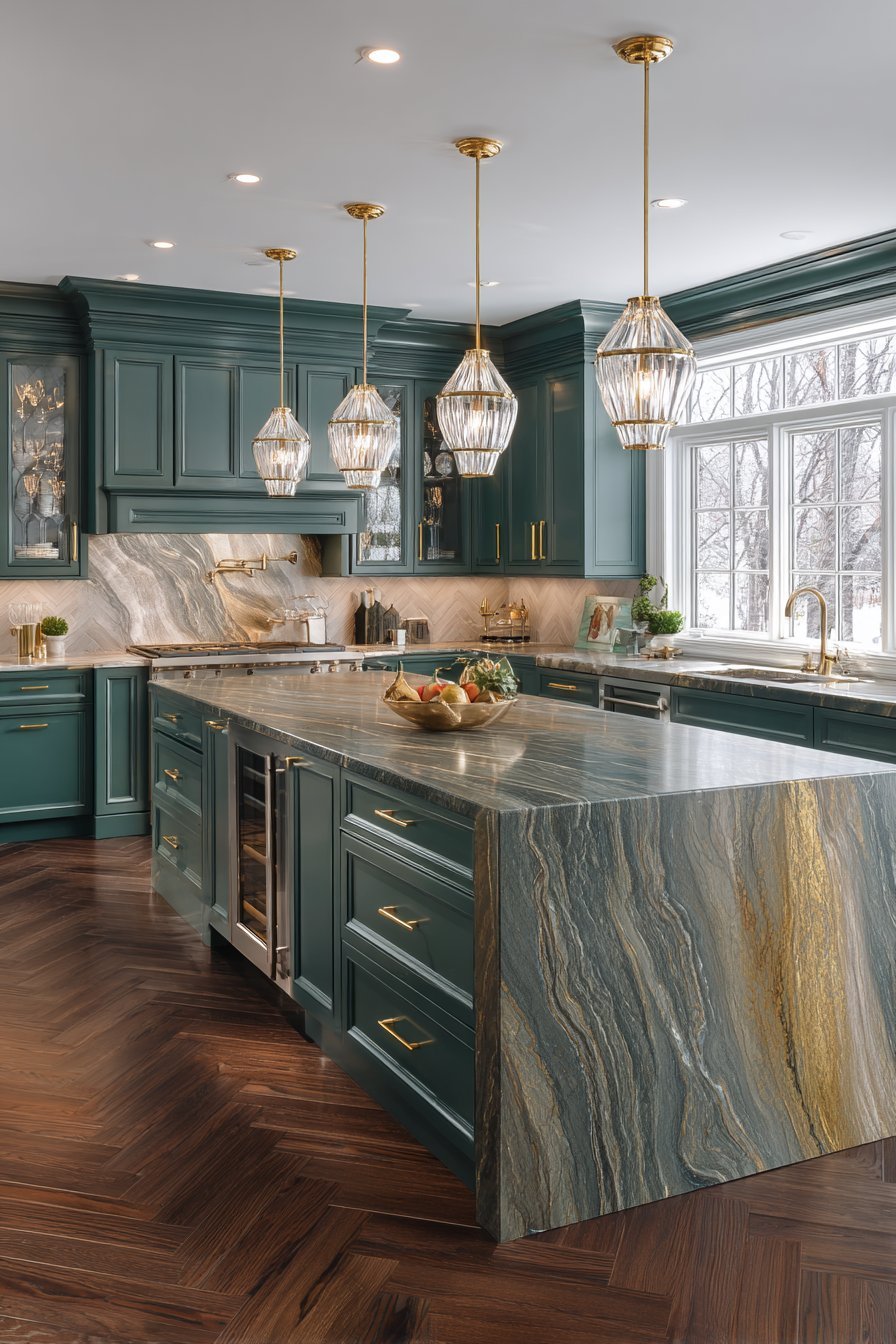 Luxe Forest Green Sophistication