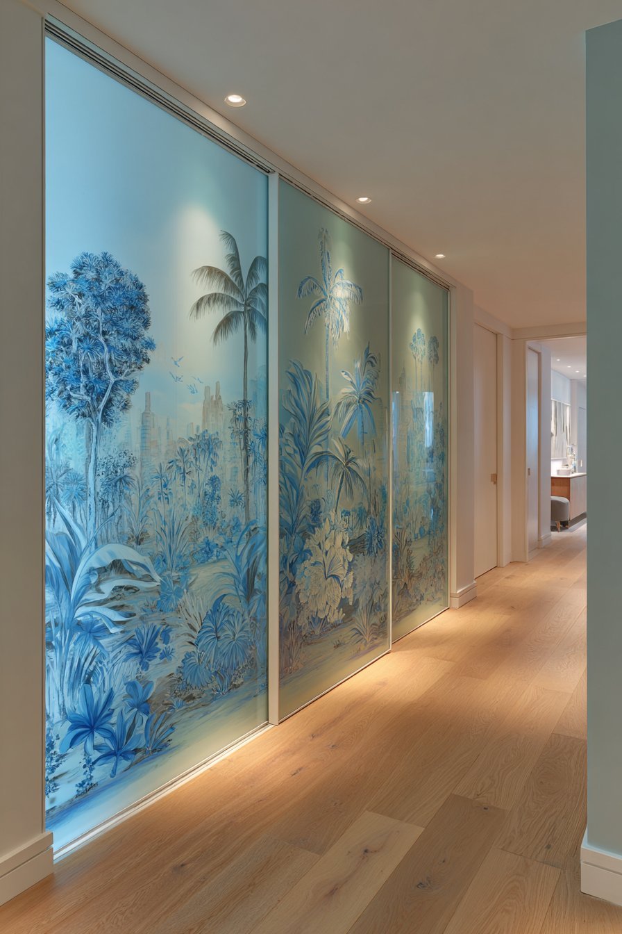 Frosted Glass Sliding Door Solution