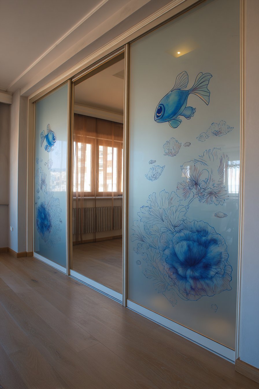 Frosted Glass Sliding Door Solution