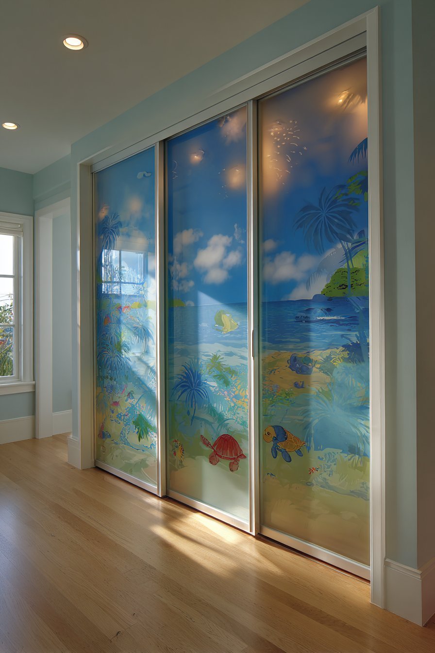Frosted Glass Sliding Door Solution