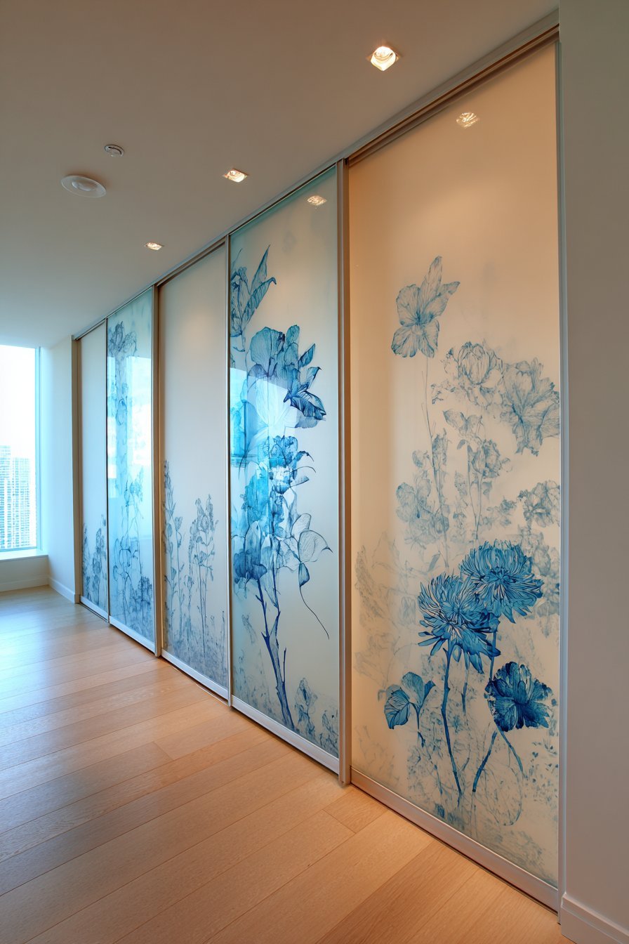 Frosted Glass Sliding Door Solution