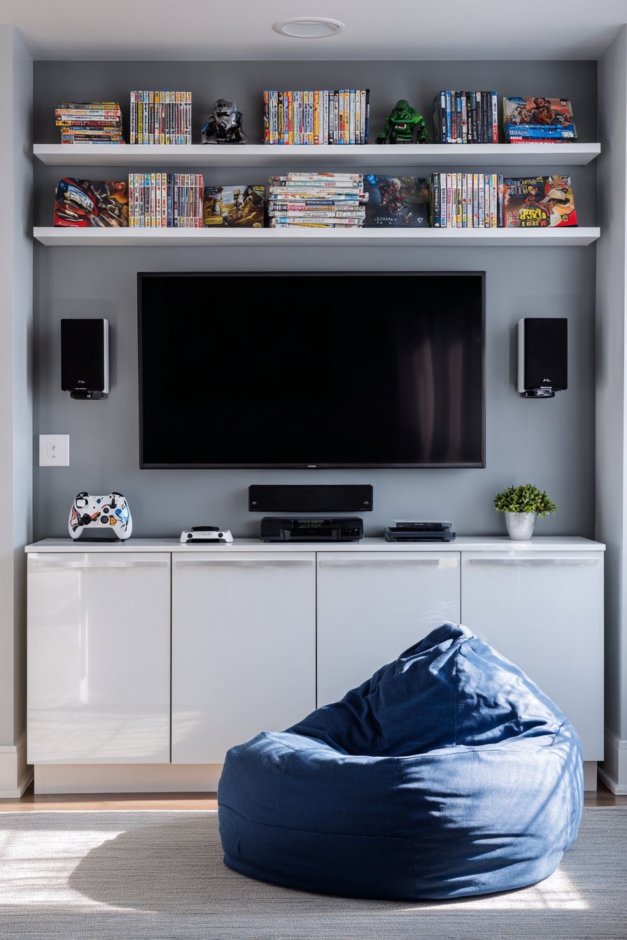 Entertainment Center Wall