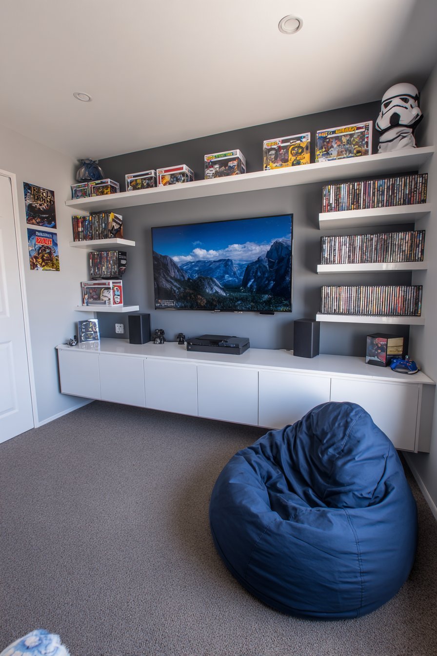 Entertainment Center Wall