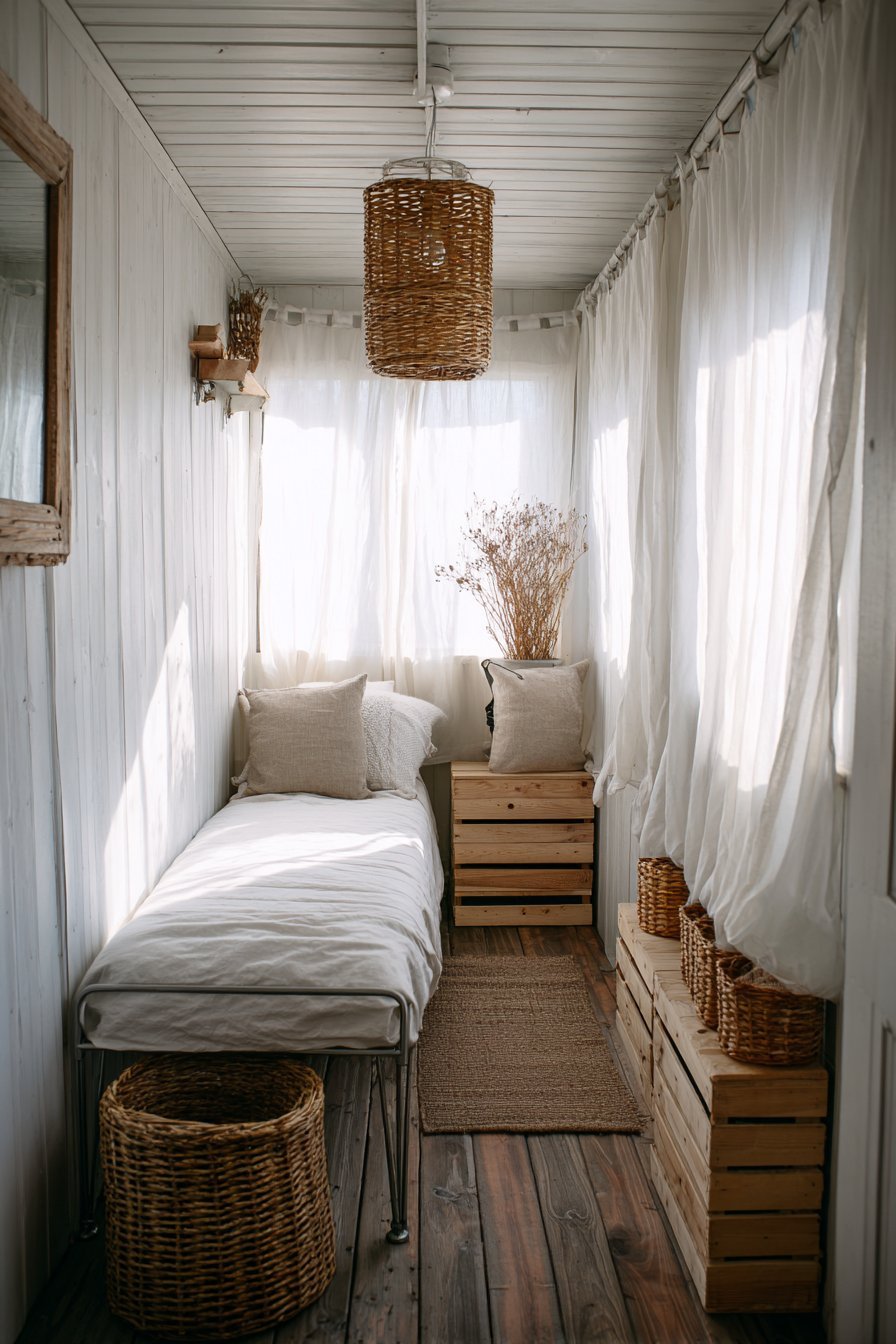 Rolling Platform Bed