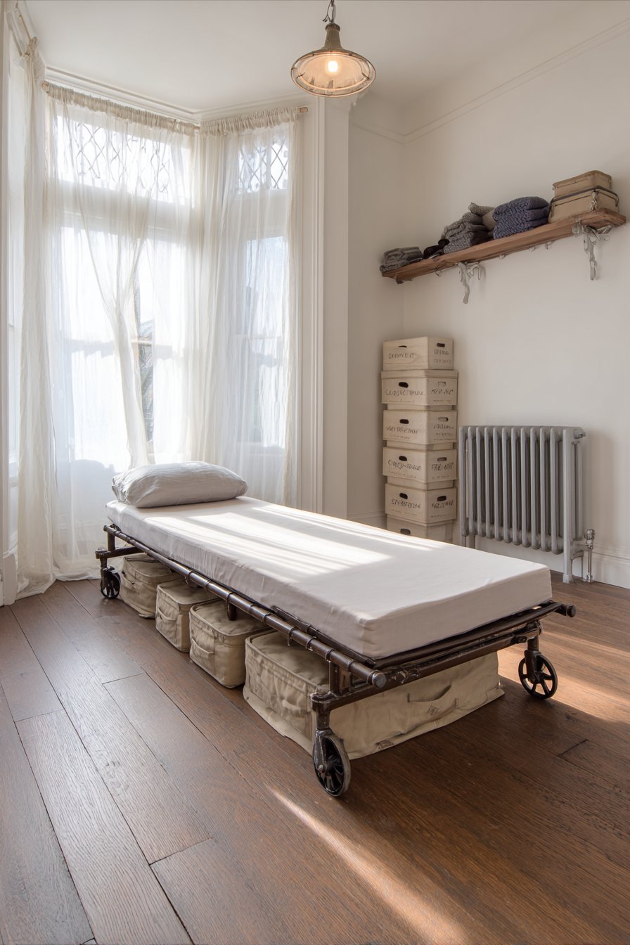 Rolling Platform Bed