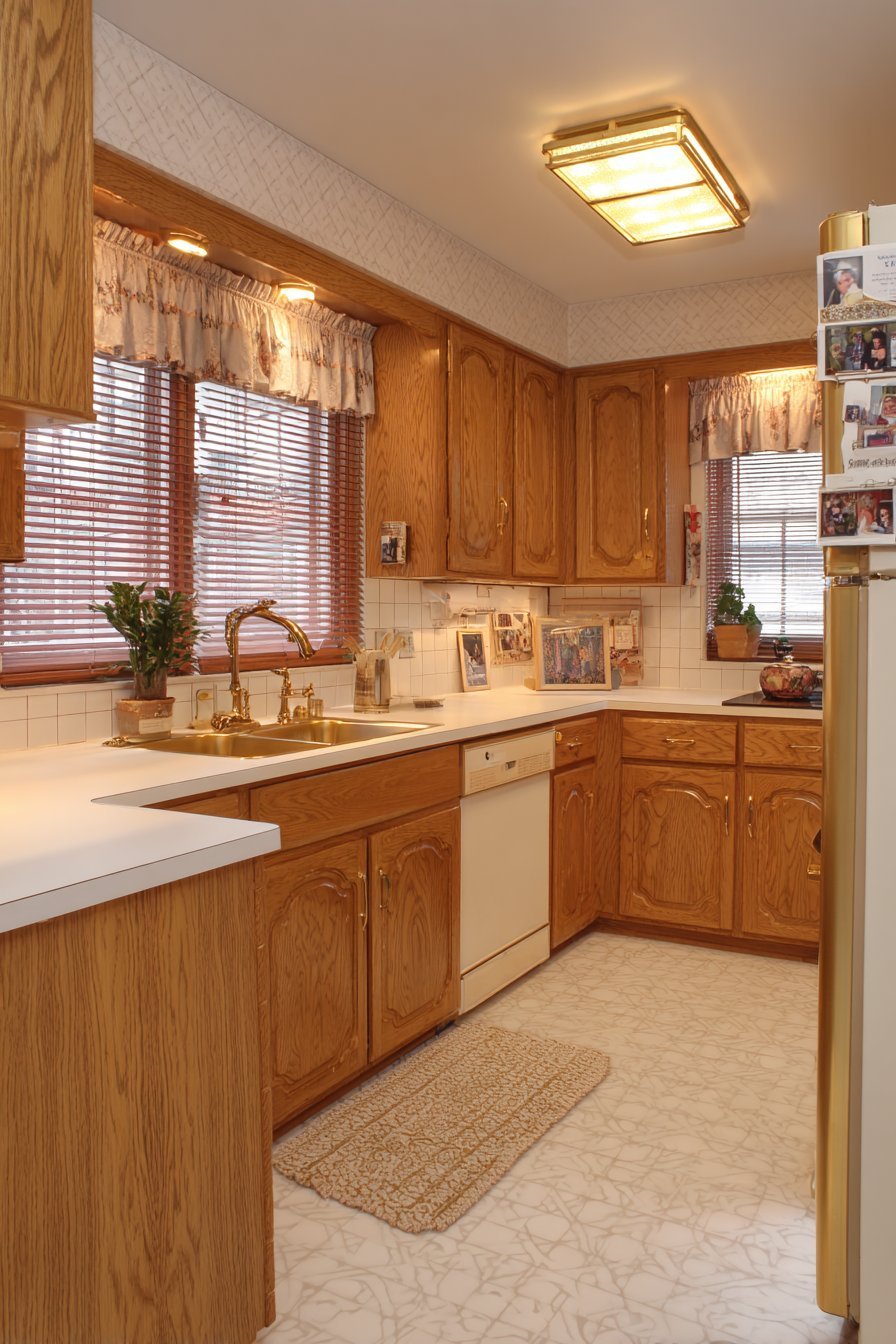Retro Breakfast Nook Banquette