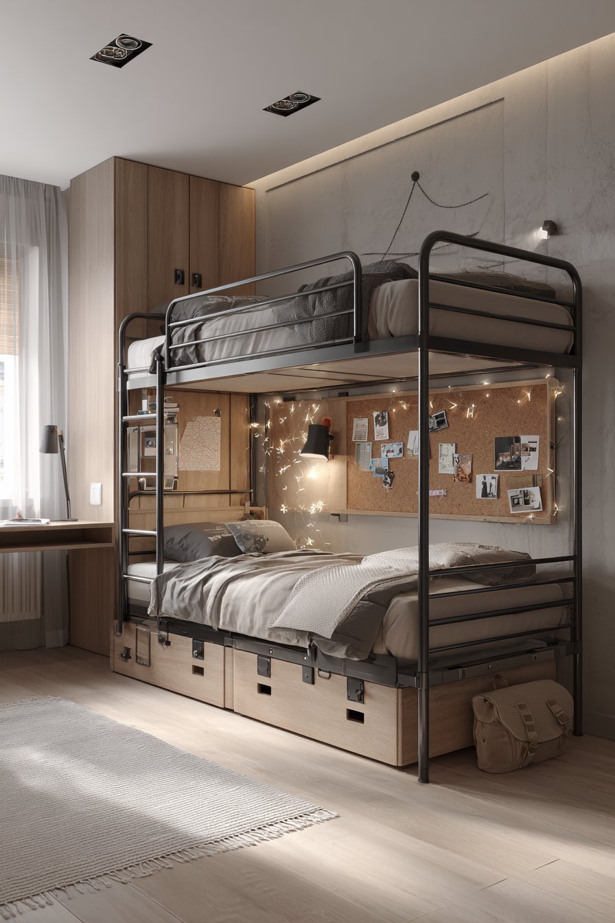 Industrial Black Metal Framework