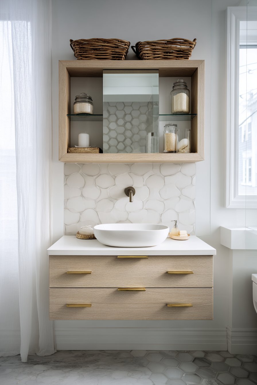 Floating Vanity Modern Efficiency