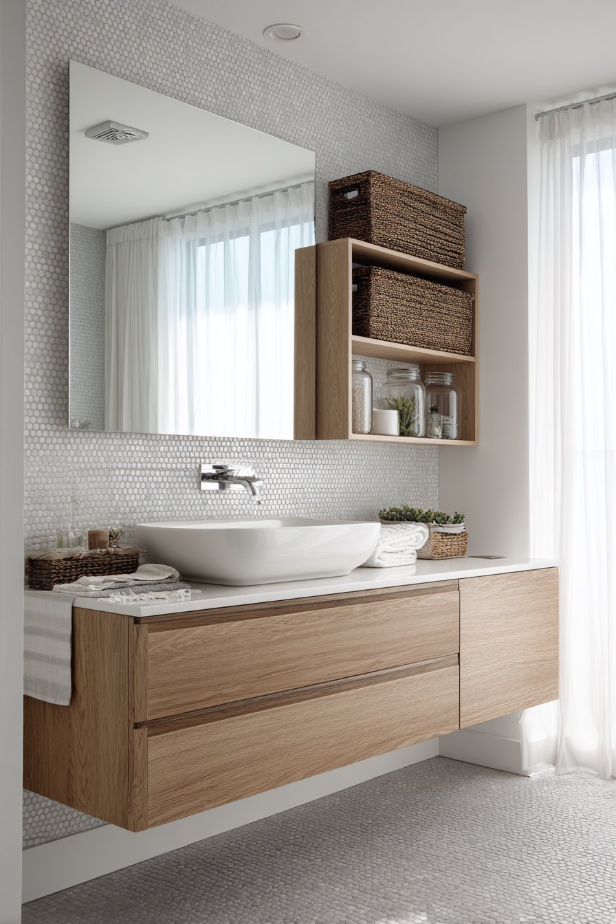 Floating Vanity Modern Efficiency