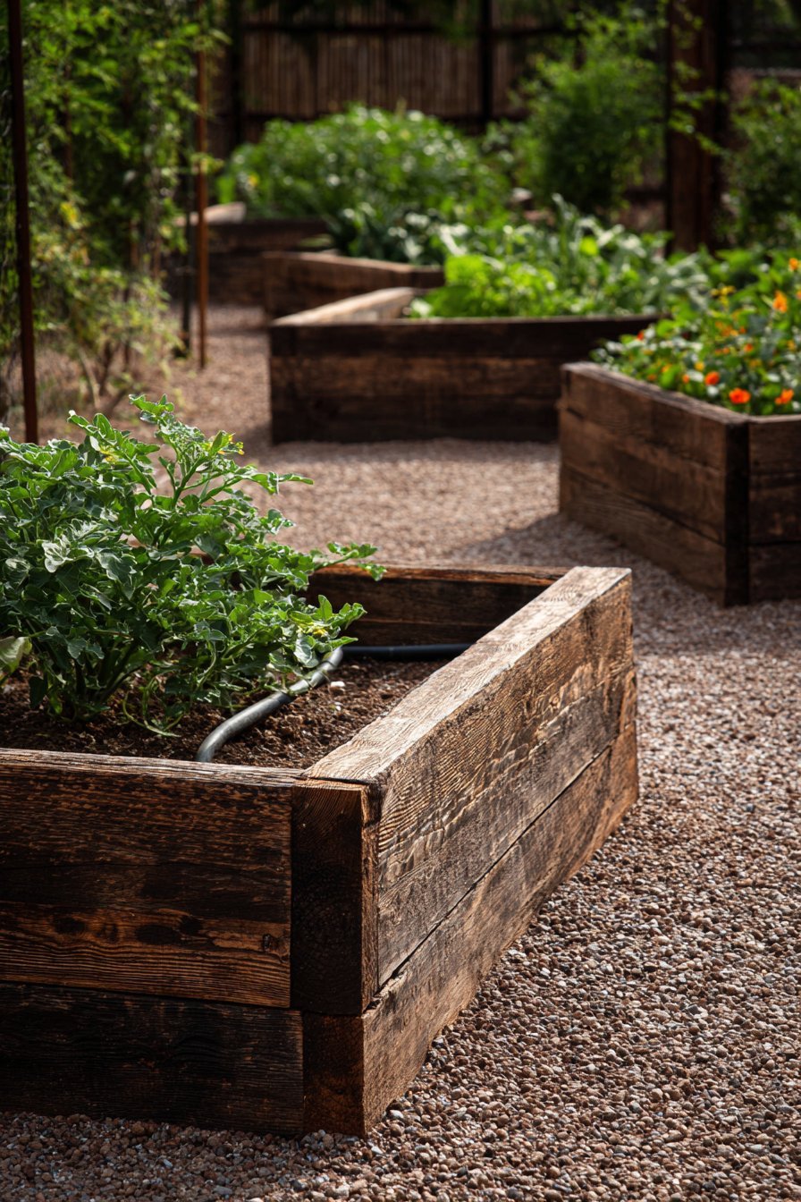 Raised Wooden Garden Beds for Productive Growing