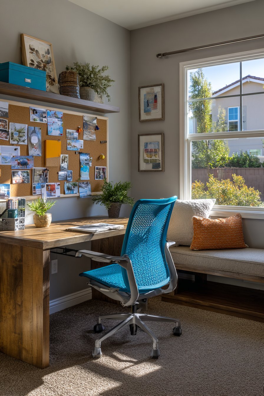 Window-Side Study Nook
