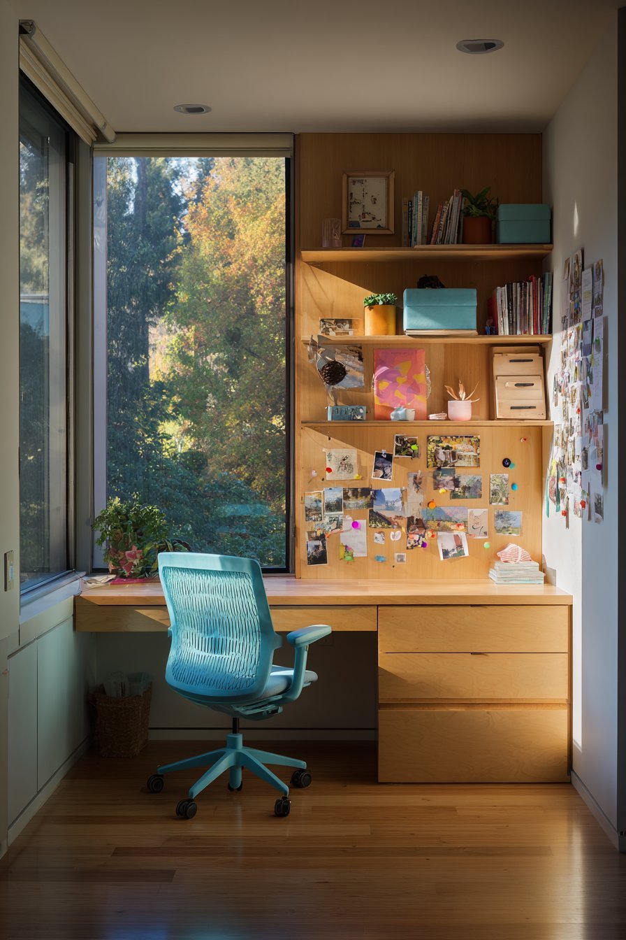 Window-Side Study Nook