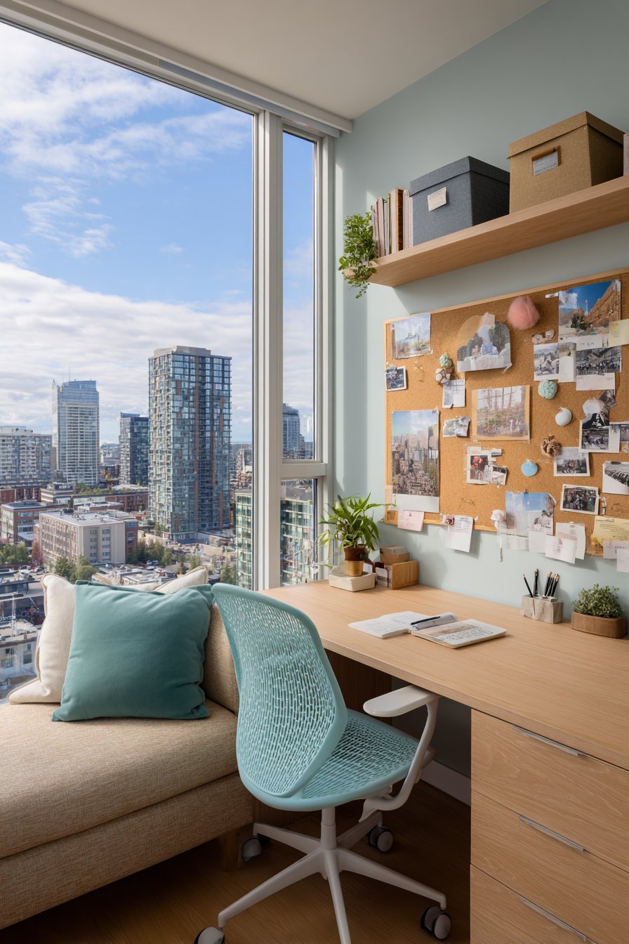 Window-Side Study Nook