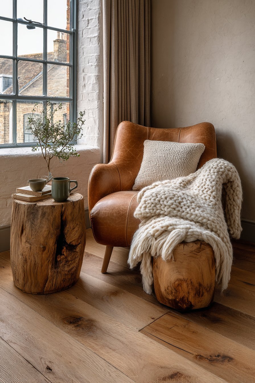 Oak Flooring Reading Nook Retreat