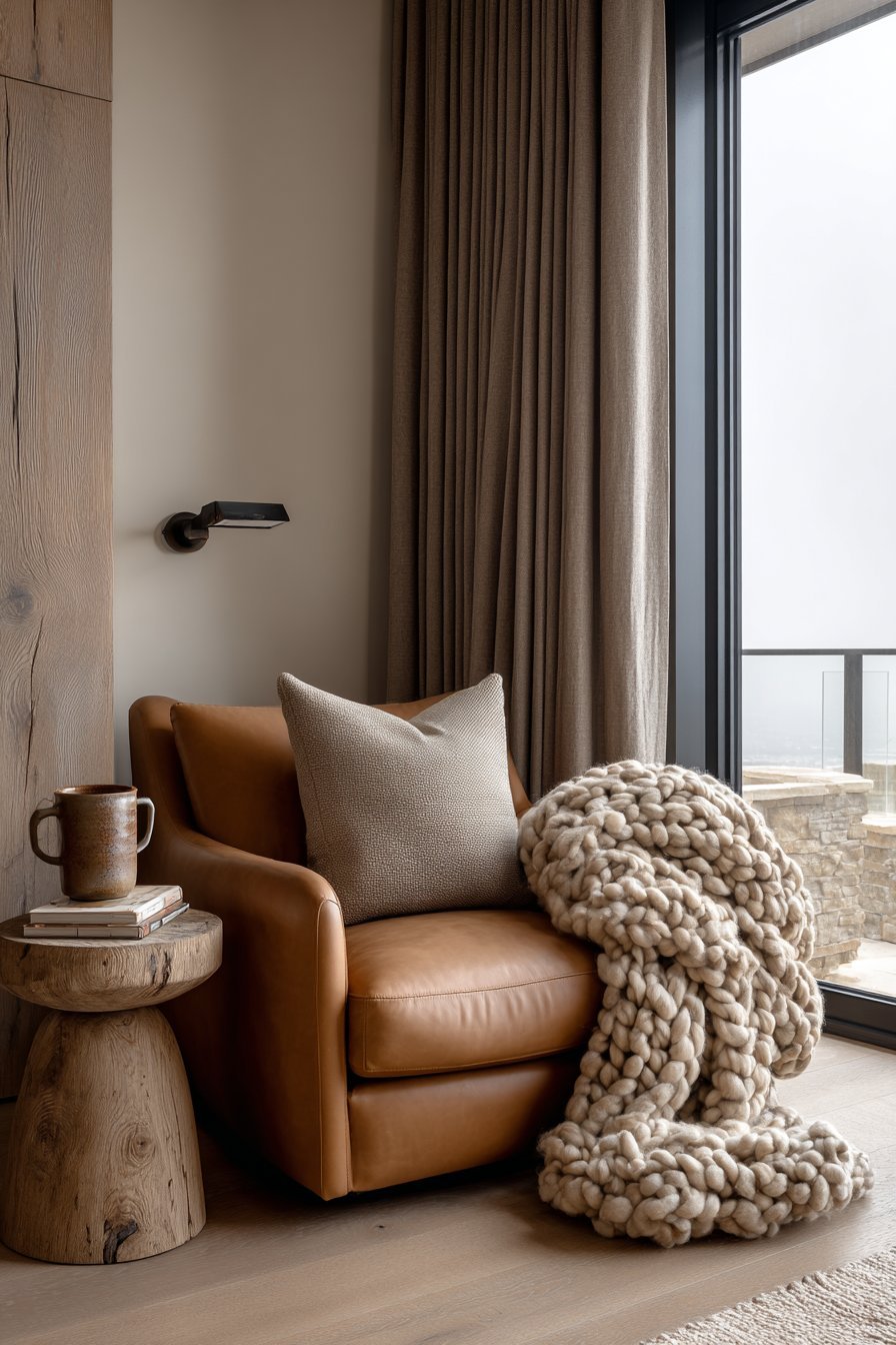 Oak Flooring Reading Nook Retreat