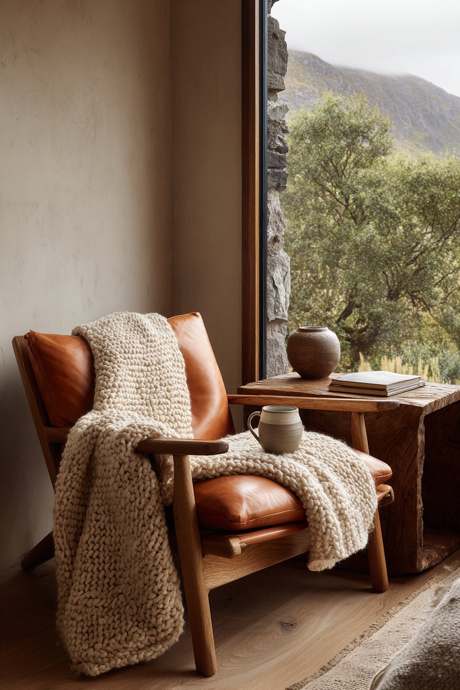 Oak Flooring Reading Nook Retreat