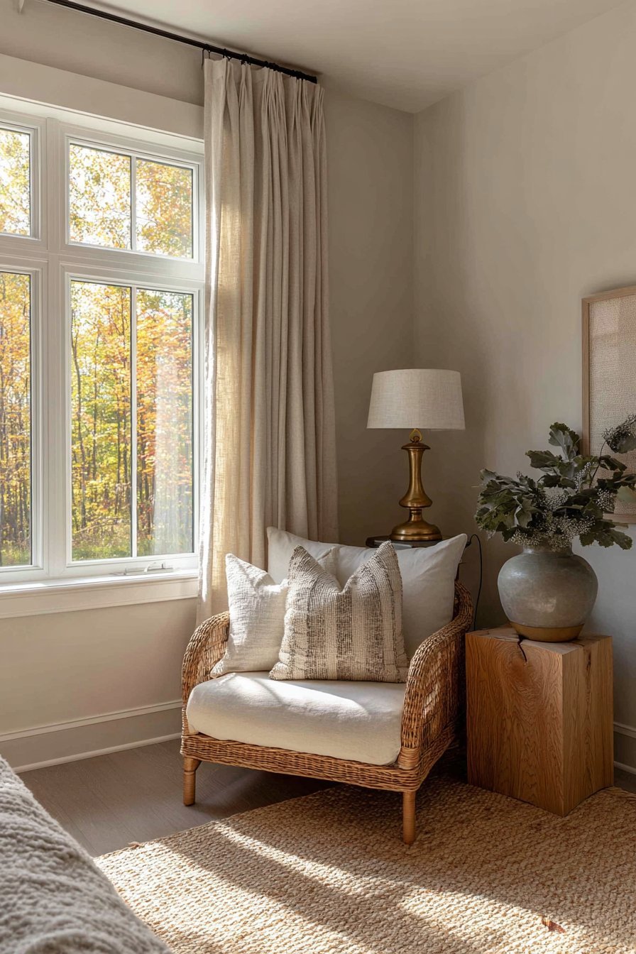 Cozy Reading Nook Corner
