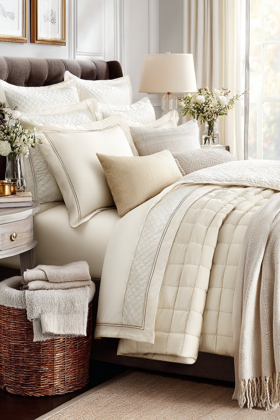 Luxurious Textile Layering Showcase