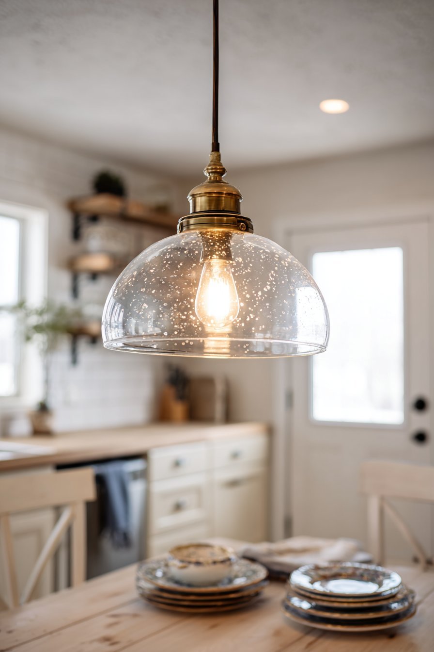 Vintage-Inspired Pendant Lighting