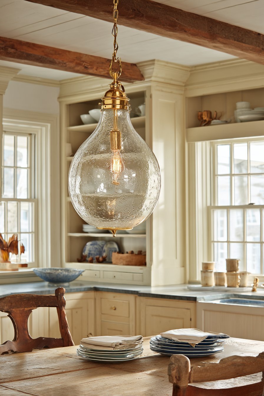 Vintage-Inspired Pendant Lighting