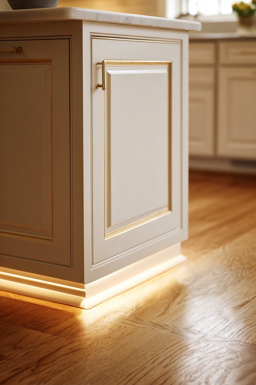 Illuminated Toe-Kick Lighting Detail