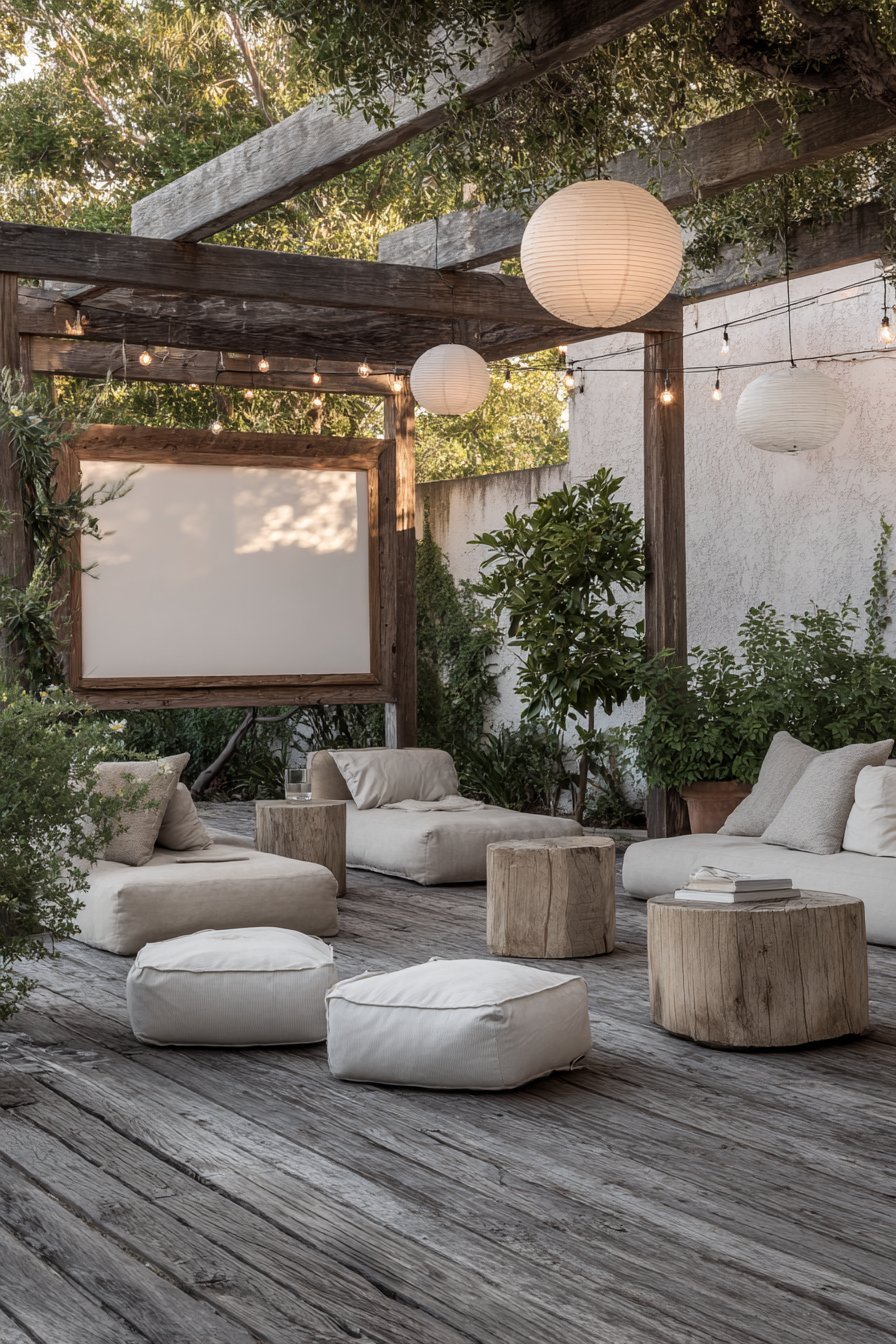 Evening Movie Entertainment Space