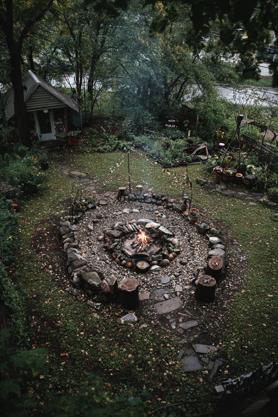 Medicine Wheel Sacred Garden