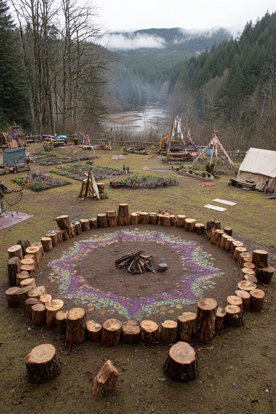 Medicine Wheel Sacred Garden