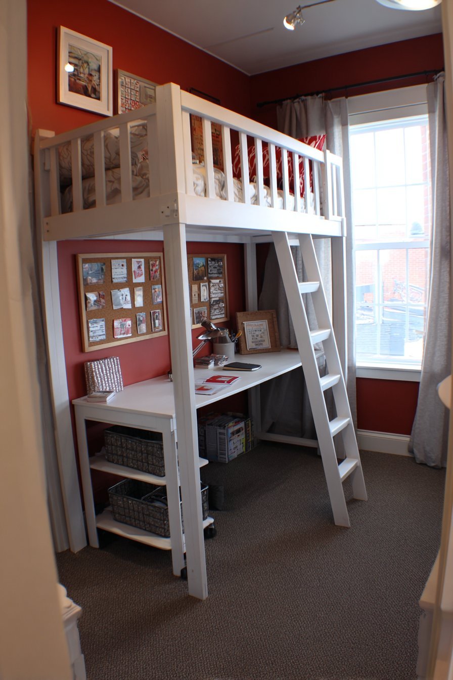 Loft Bed for Small Urban Spaces