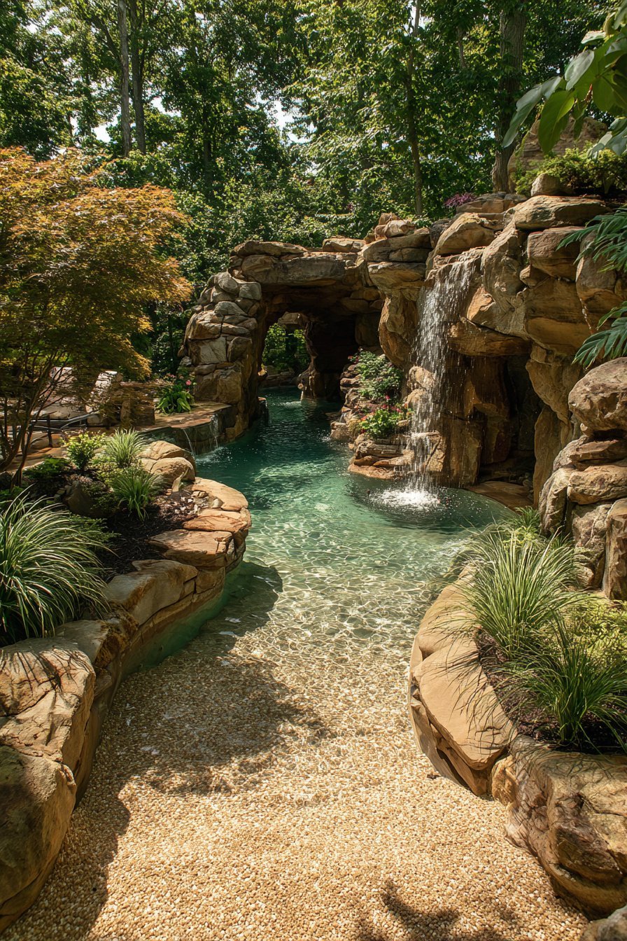Naturalistic Cave Pool
