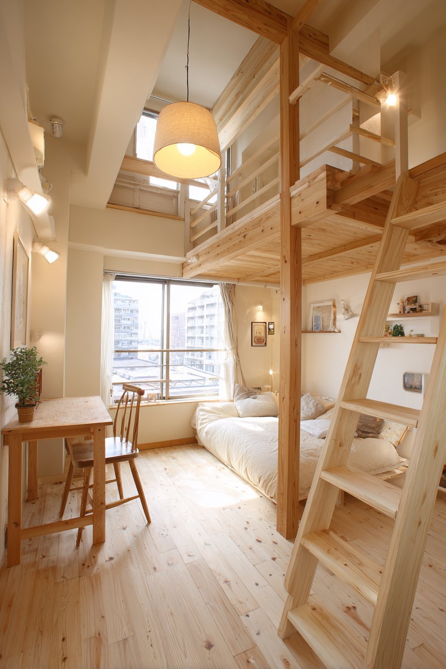 Vertical Space Loft Design