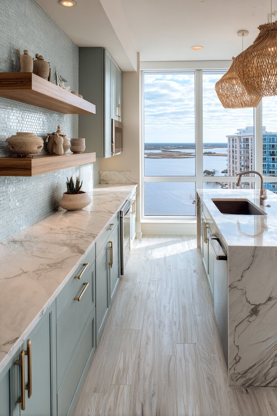 Coastal Contemporary Sage Design