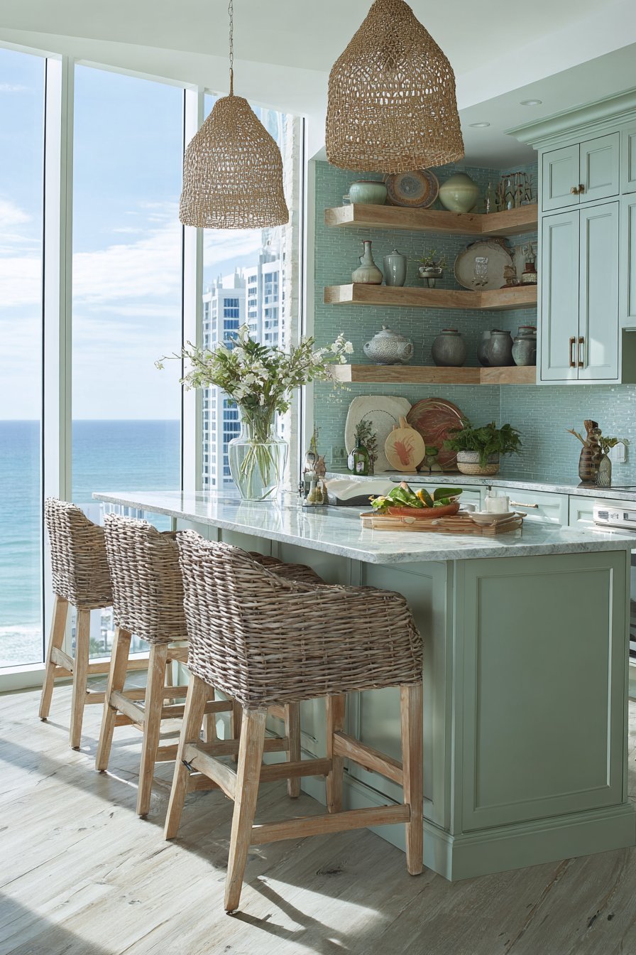 Coastal Contemporary Sage Design