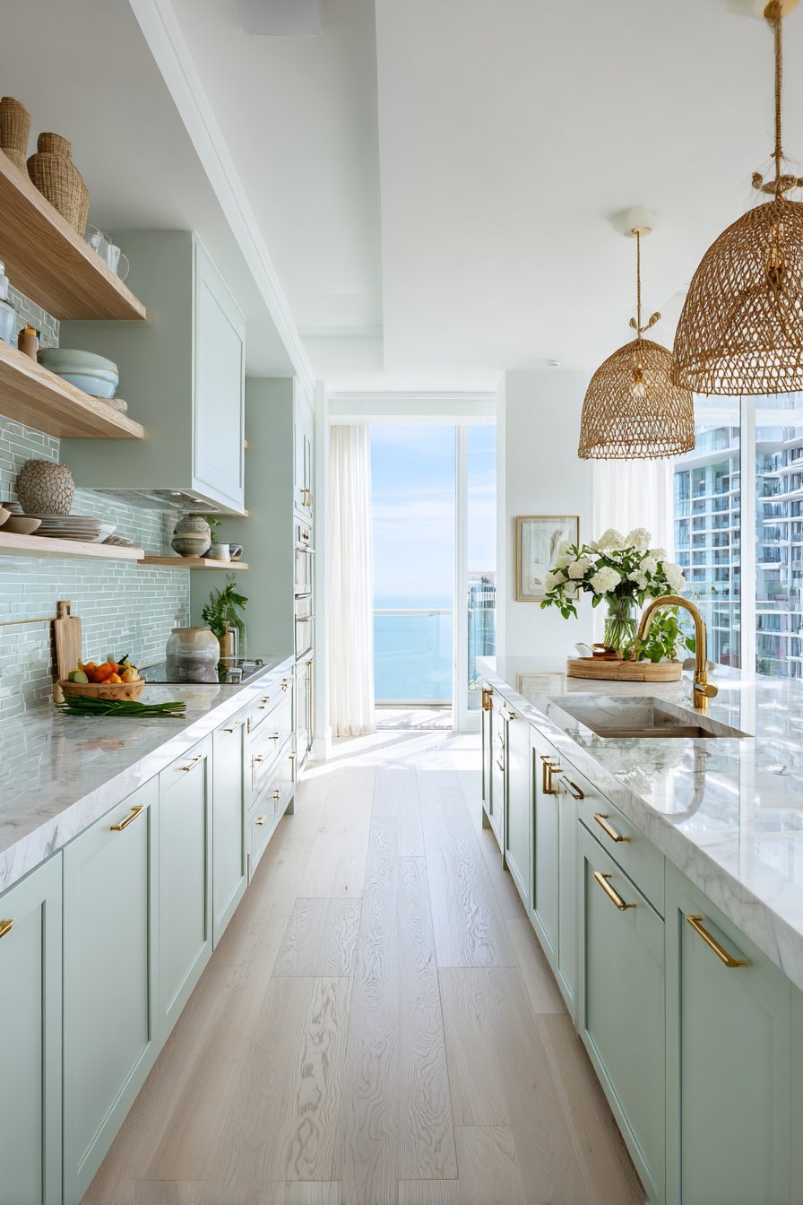 Coastal Contemporary Sage Design