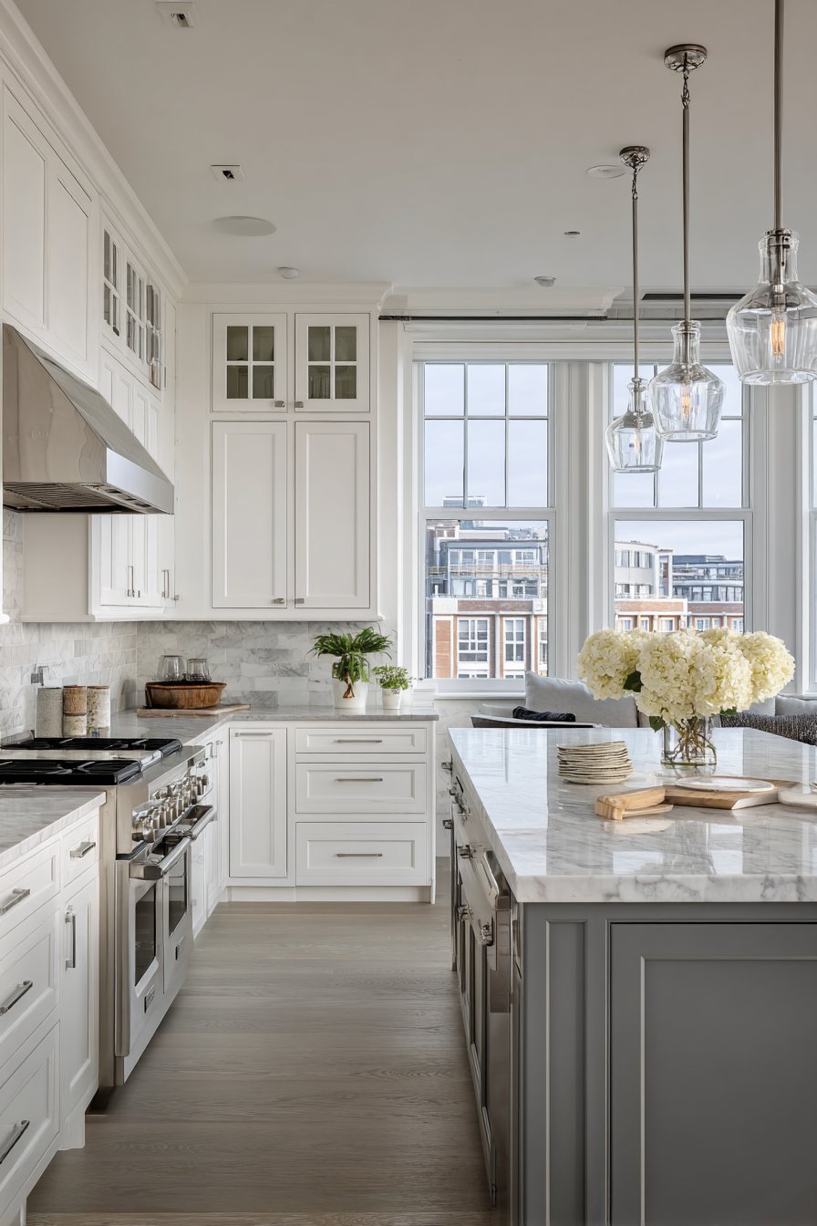 Open-Concept Peninsula Connection