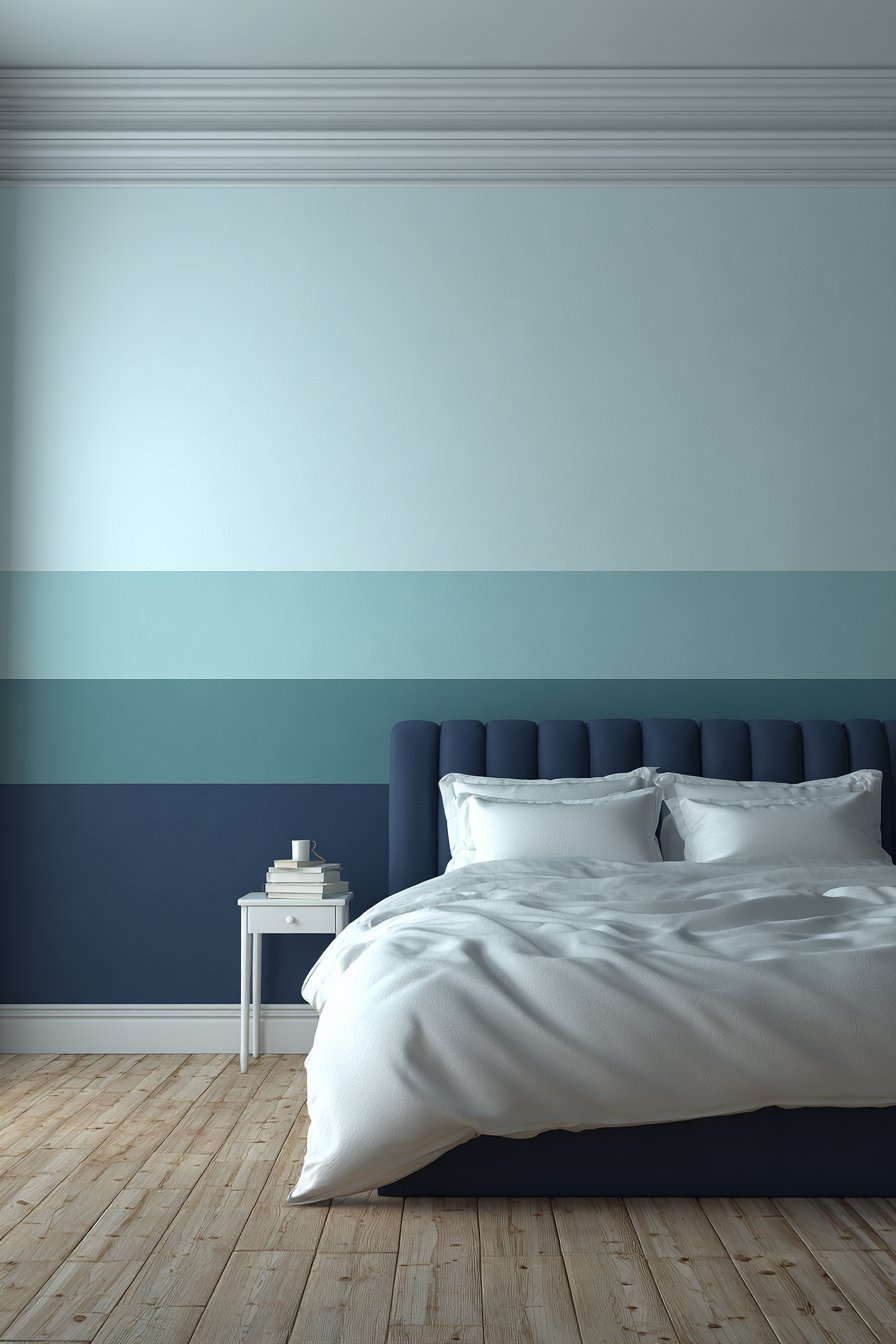 Color-Blocked Wall Paint Technique