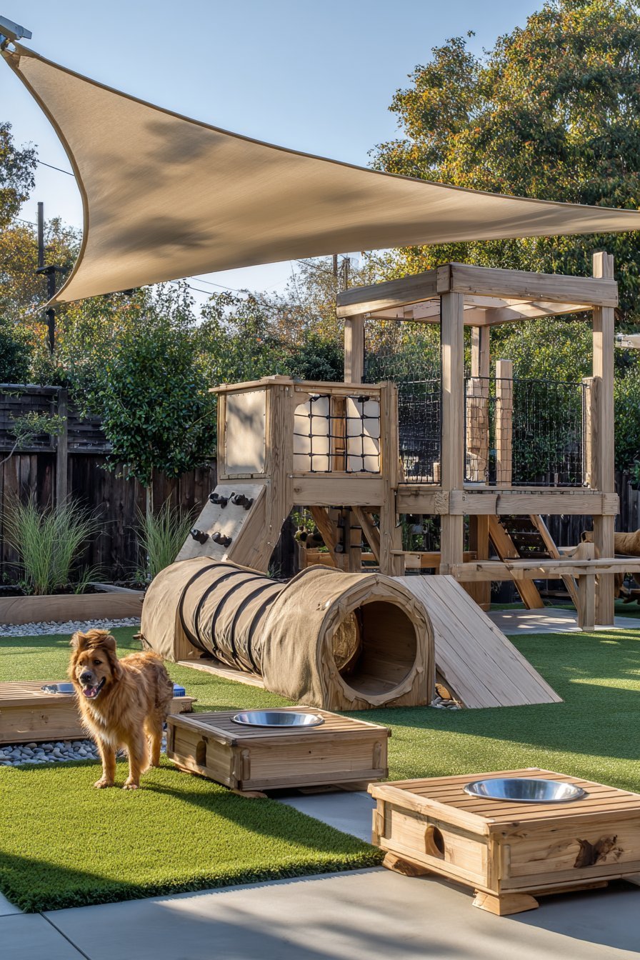 Dog-Friendly Play and Exercise Area
