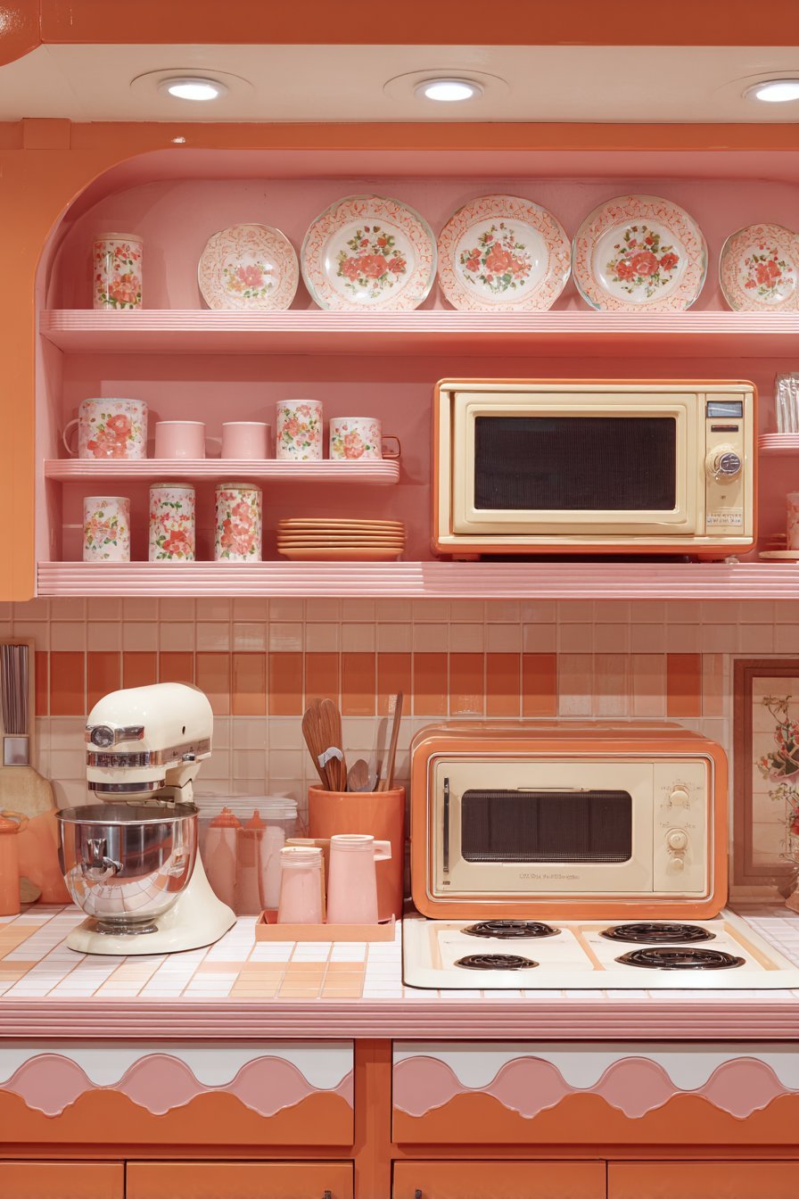 Almond Appliance Workspace