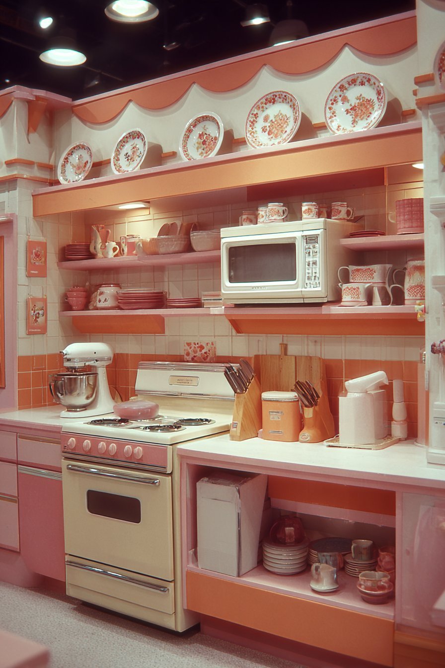 Almond Appliance Workspace