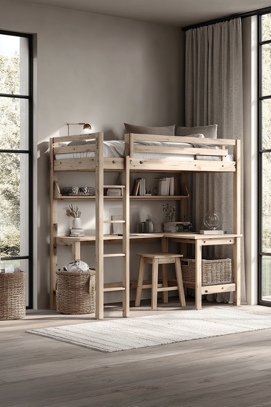 Scandinavian Pine Simplicity