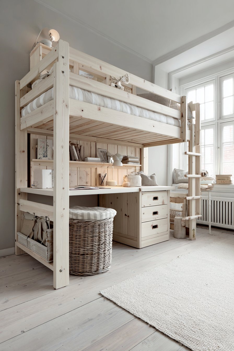 Scandinavian Pine Simplicity