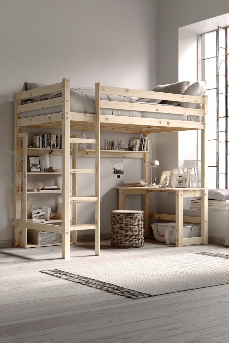 Scandinavian Pine Simplicity