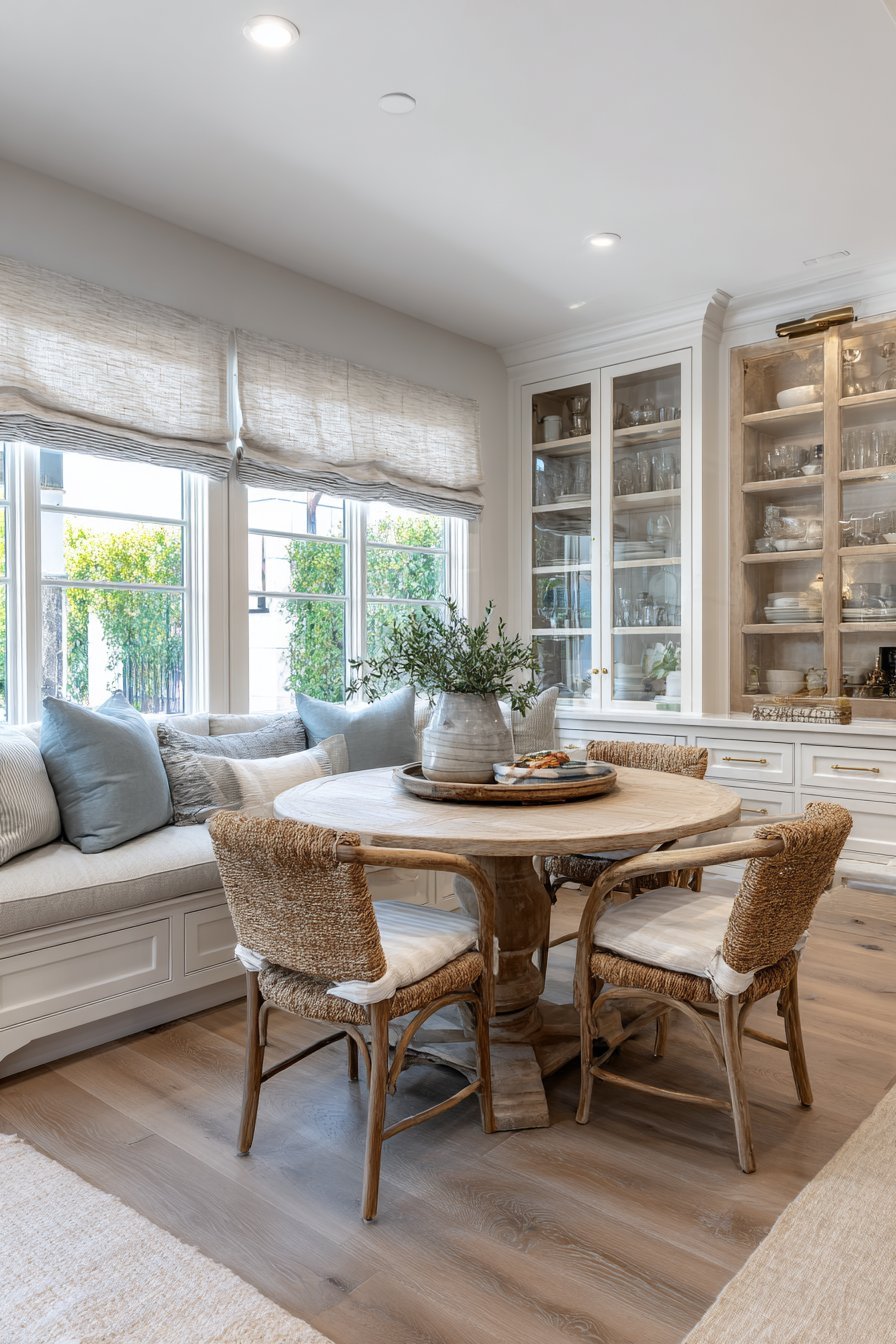 Charming Breakfast Nook Integration